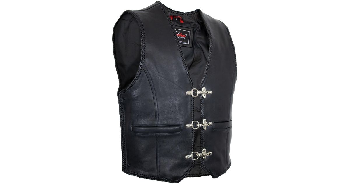 Herren Weste Outdoor - Schwarz Mit Vielen Taschen Polyamid