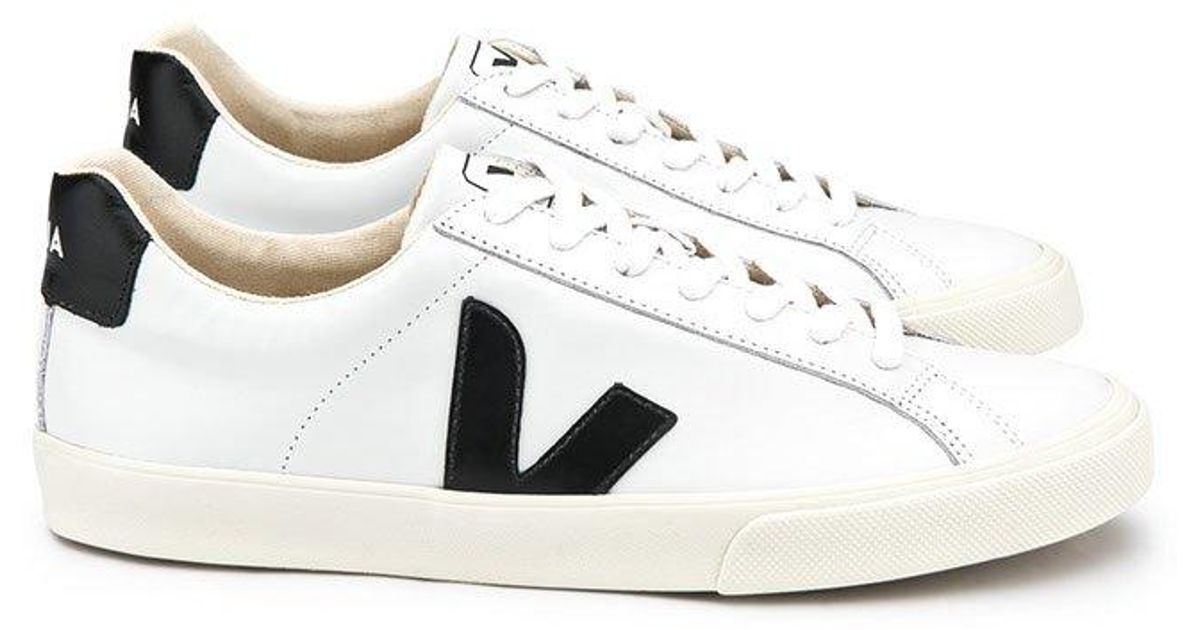 veja shoes black and white