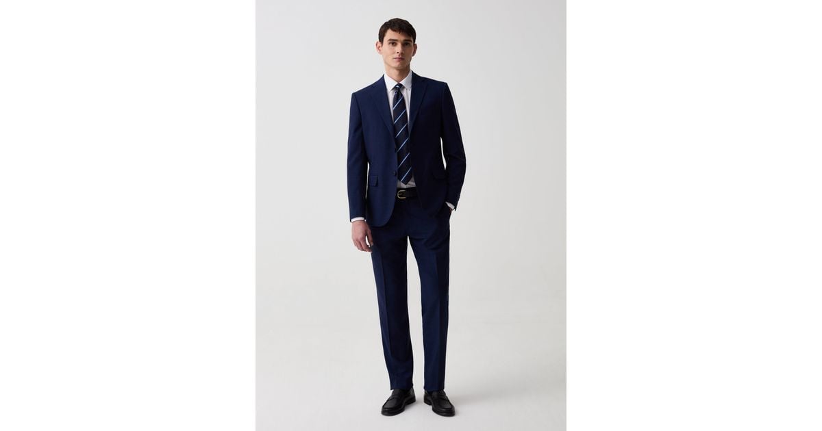 Blazer Ovs Abito Uomo Piombo Ovs Giacca Uomo Blazer Da Uomo In