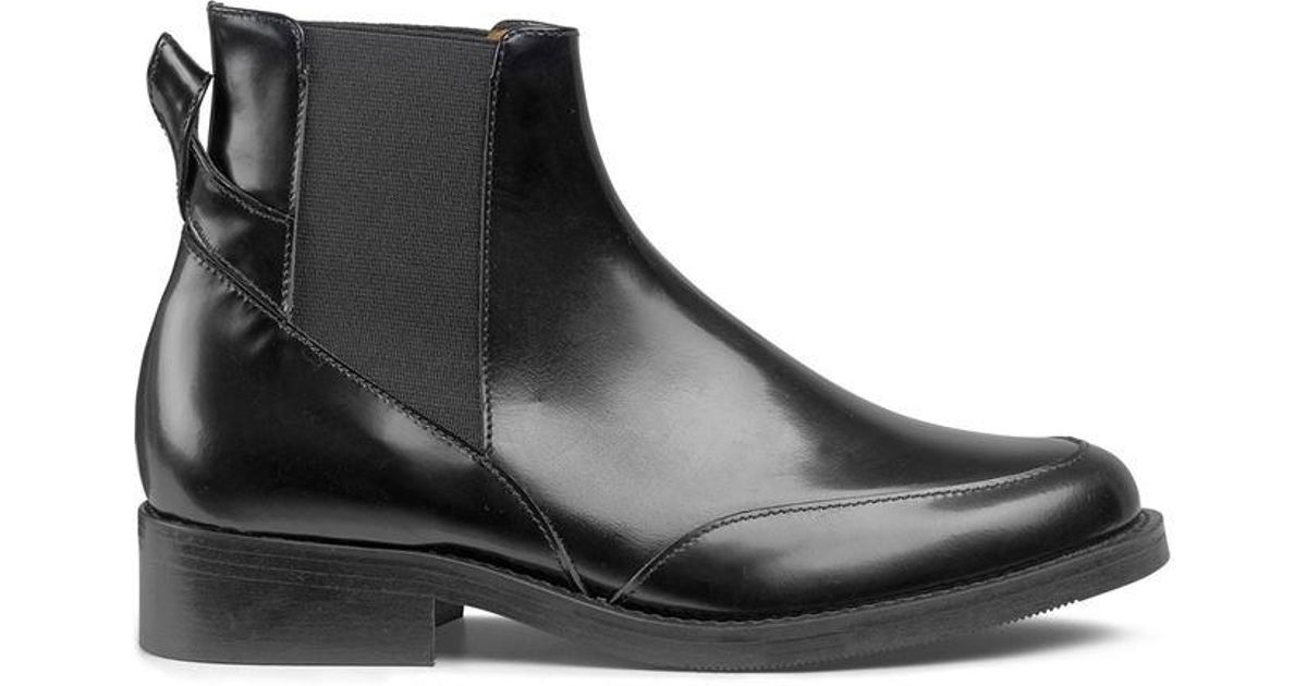 ganni violet ankle boots