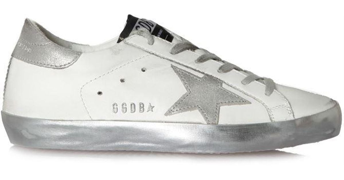 black and silver golden goose