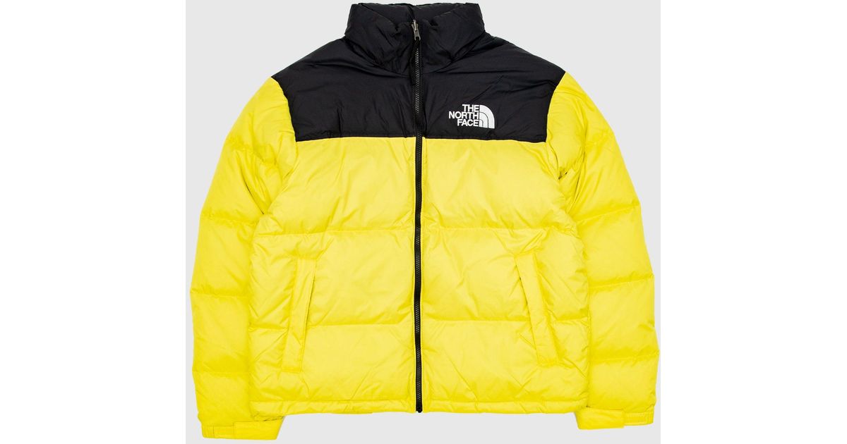 The North Face 1996 Retro Nuptse Jacket in Yellow for Men | Lyst