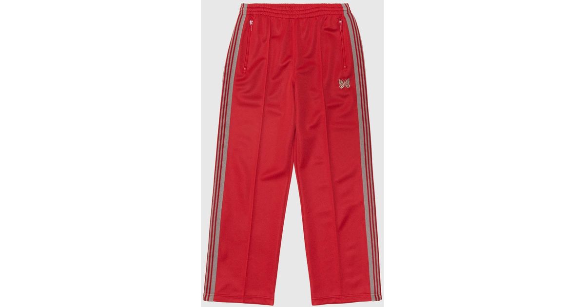 Needles Track Pant in Red for Men | Lyst