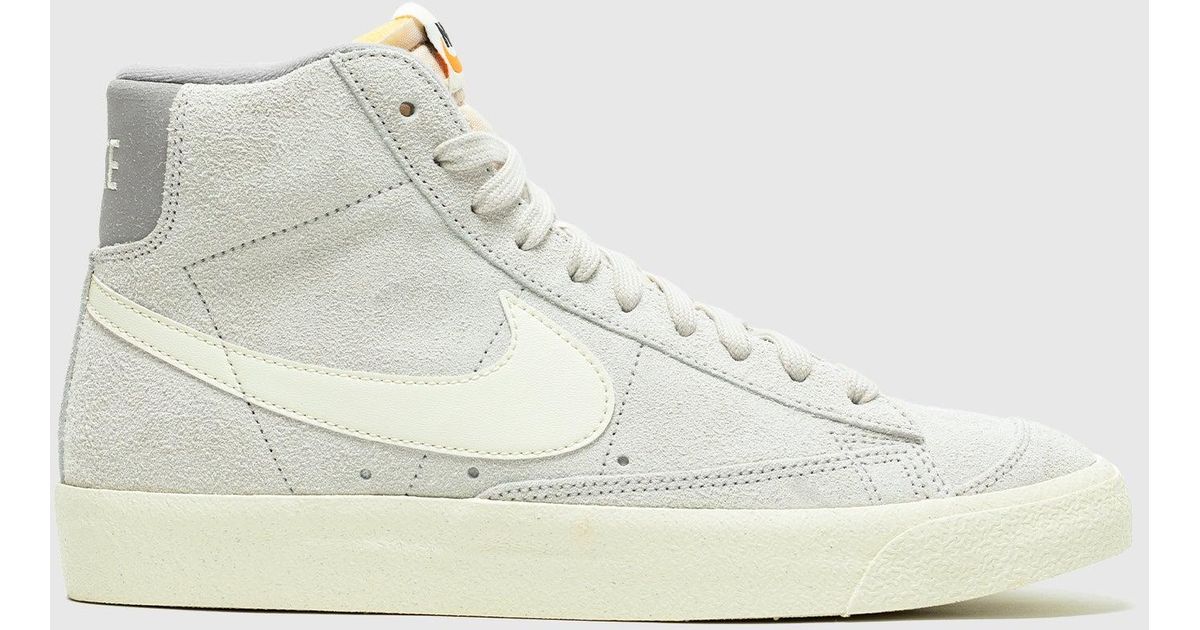 nike blazer mid gray