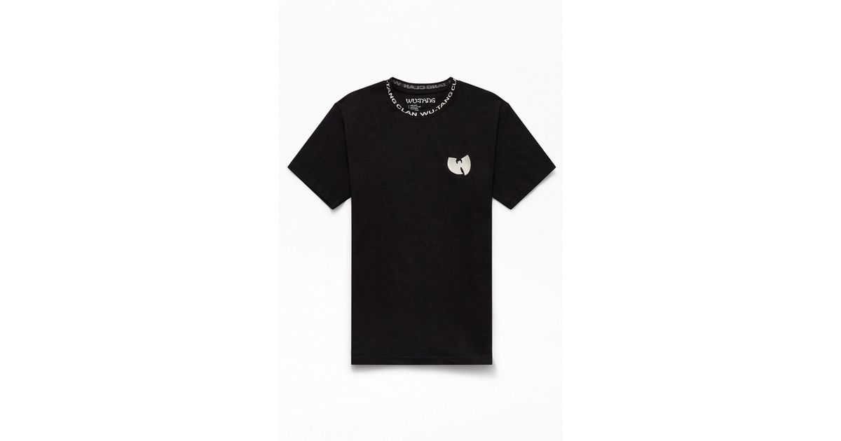 PacSun Wu-tang Logo T-shirt in Black 