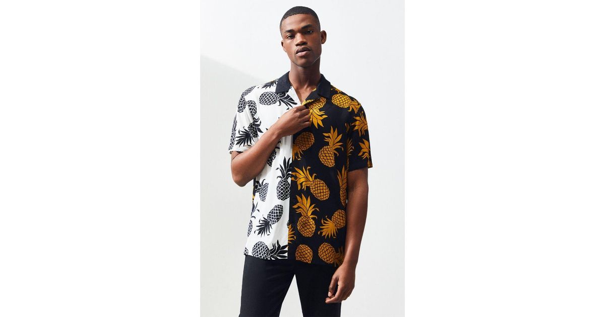 PacSun Mixed Pineapple Short Sleeve 