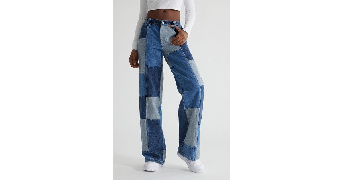 patchwork cargo pants