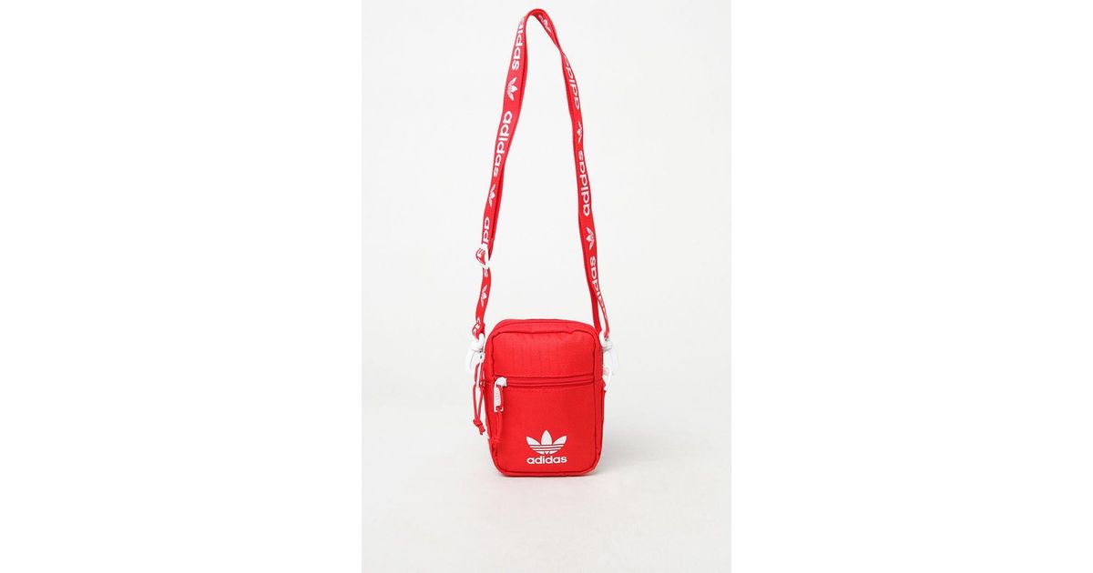 adidas Festival Crossbody Bag in Red for Men | Lyst