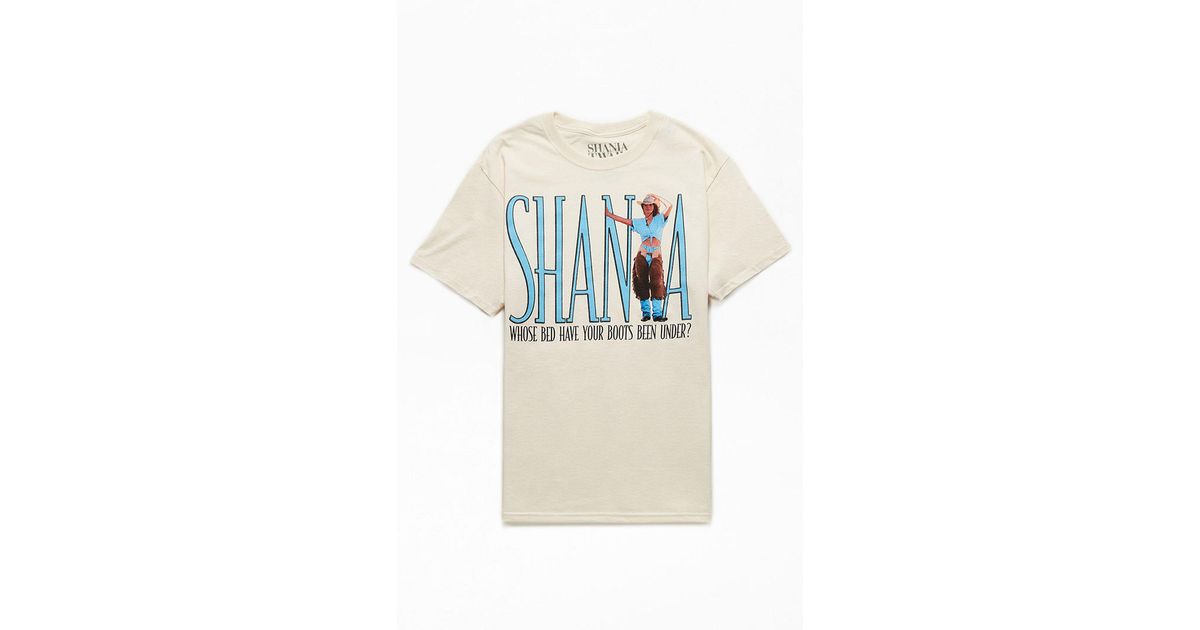 PacSun Shania Twain T-shirt in White for Men | Lyst