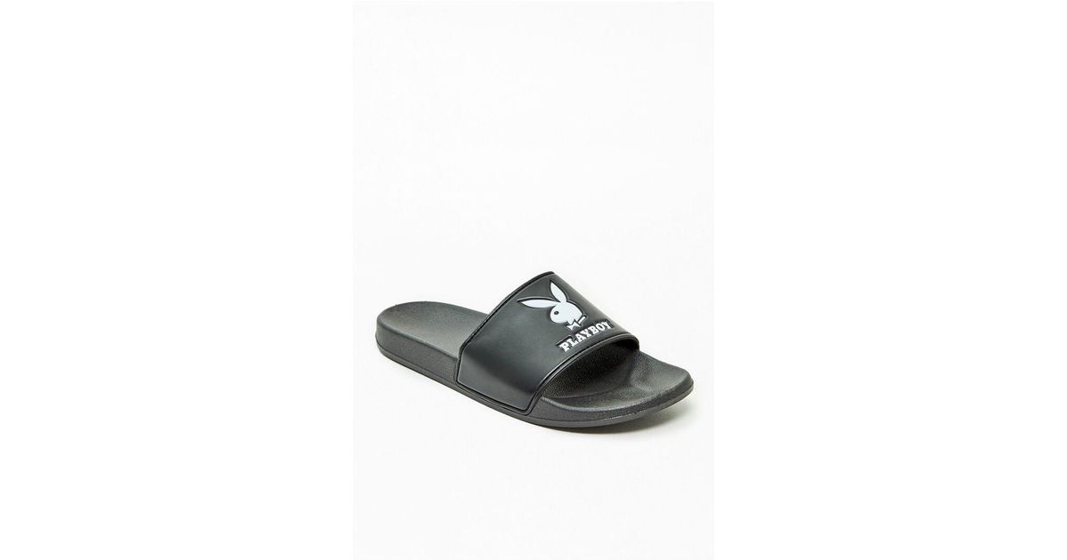 playboy slides shoes