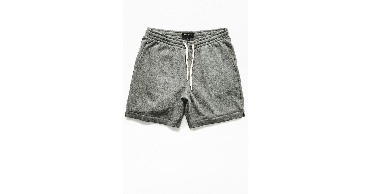 pacsun grey french terry shorts