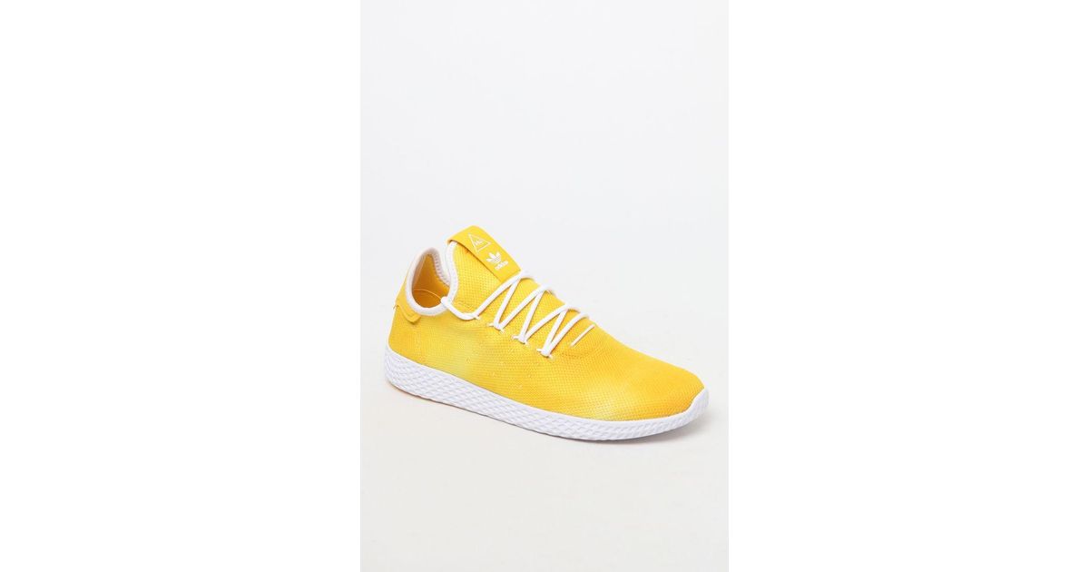 pharrell williams yellow shoes