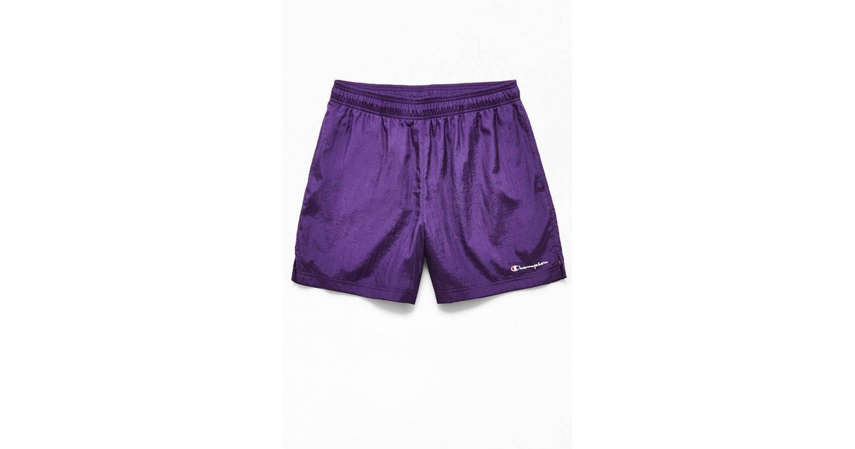 Purple champion shorts hotsell