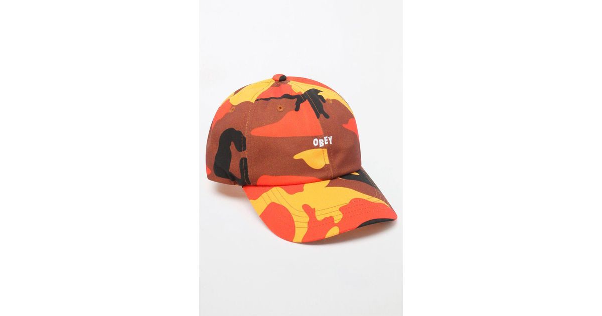 obey camo hat