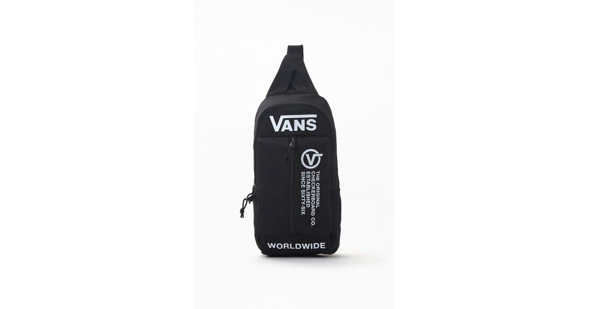 Vans Warp Sling Bag in Black for Men Lyst