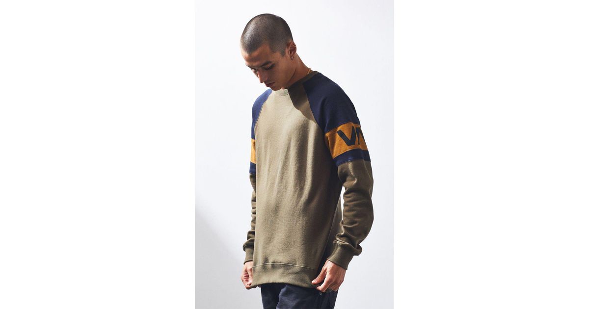 rvca crew neck sweater