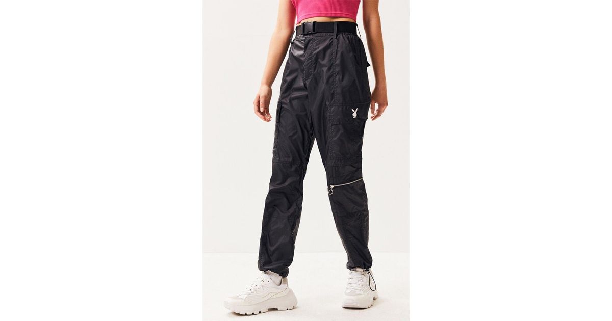 Playboy Nylon Cargo Pants 