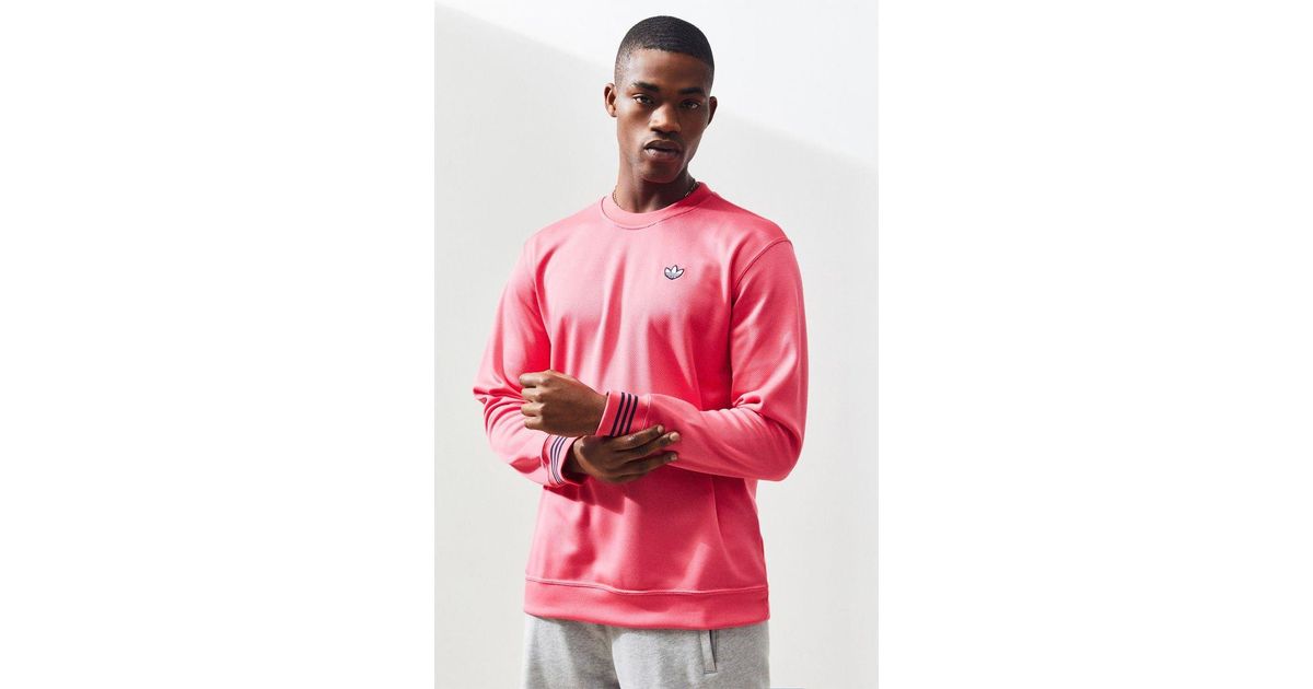 adidas pique crewneck