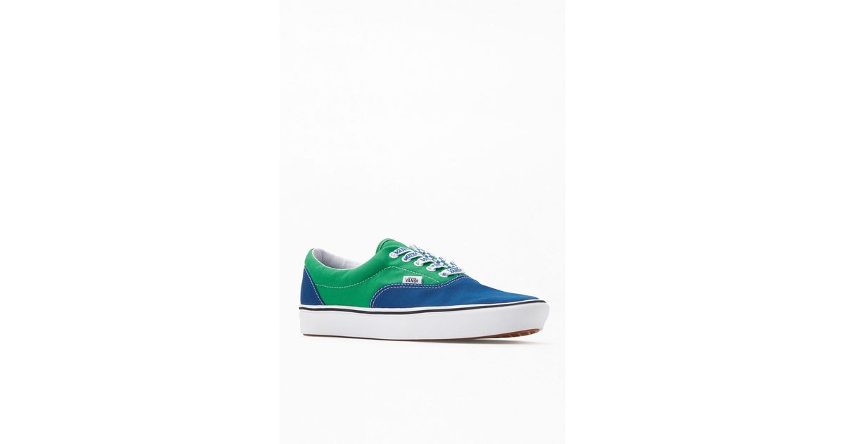 vans comfycush era green