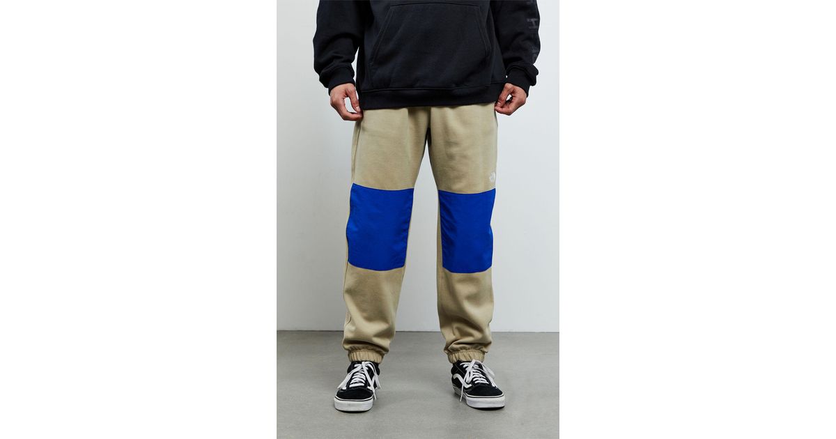 the north face mixed panel sweatpants