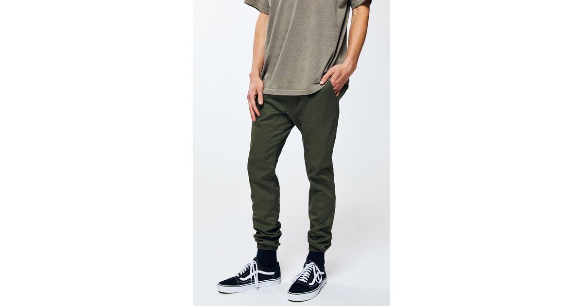 pacsun drop skinny camo cargo jogger pants