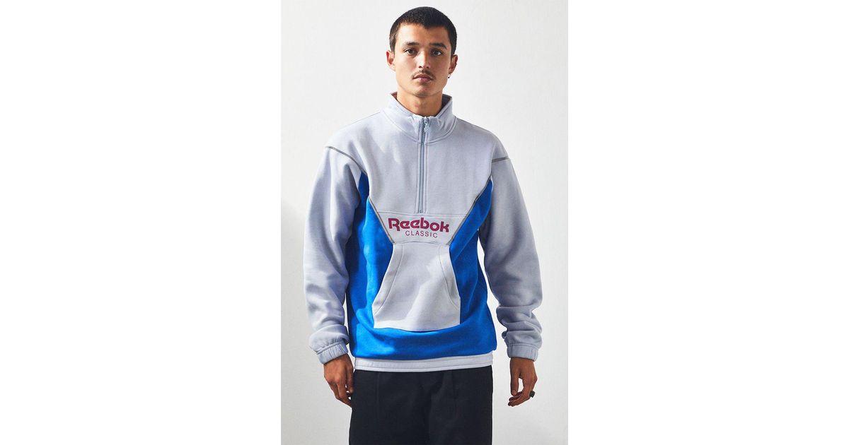 reebok half zip jacket