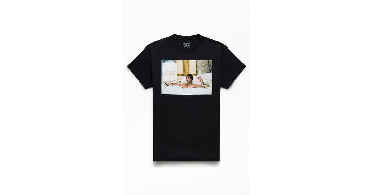 PacSun Scarface Bathtub T-shirt in 