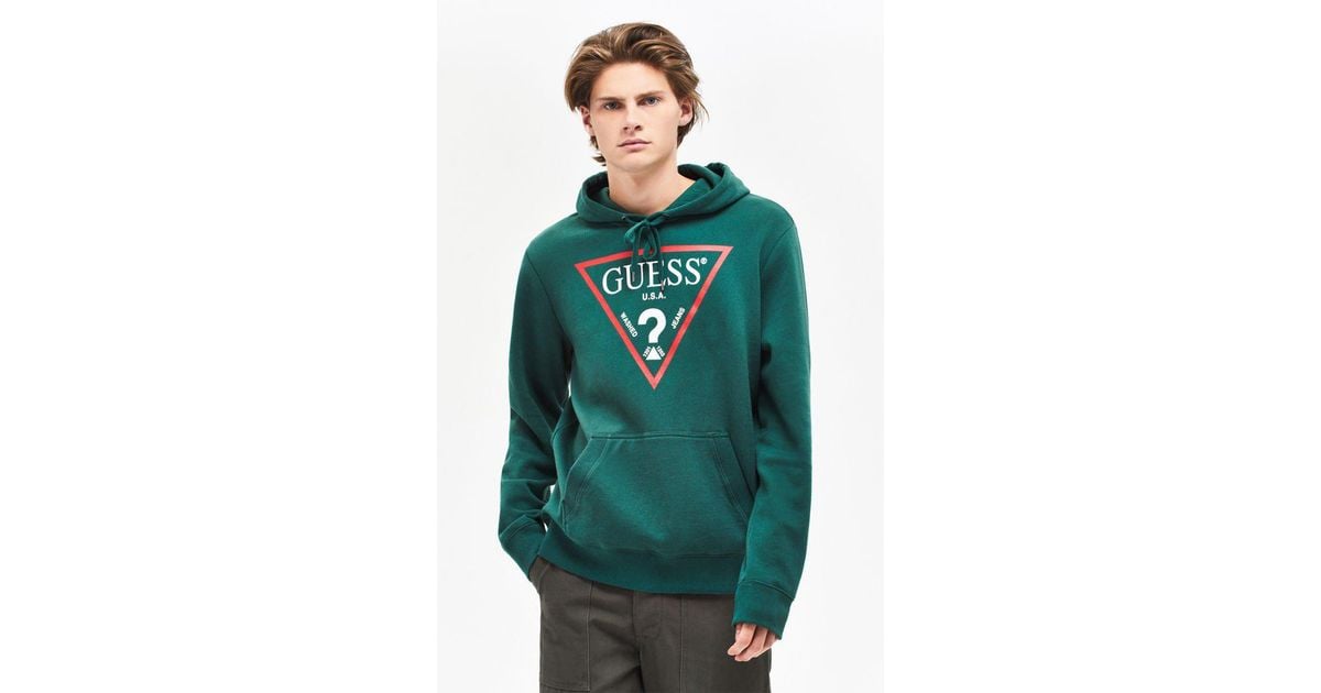 green guess hoodie > OFF-71%