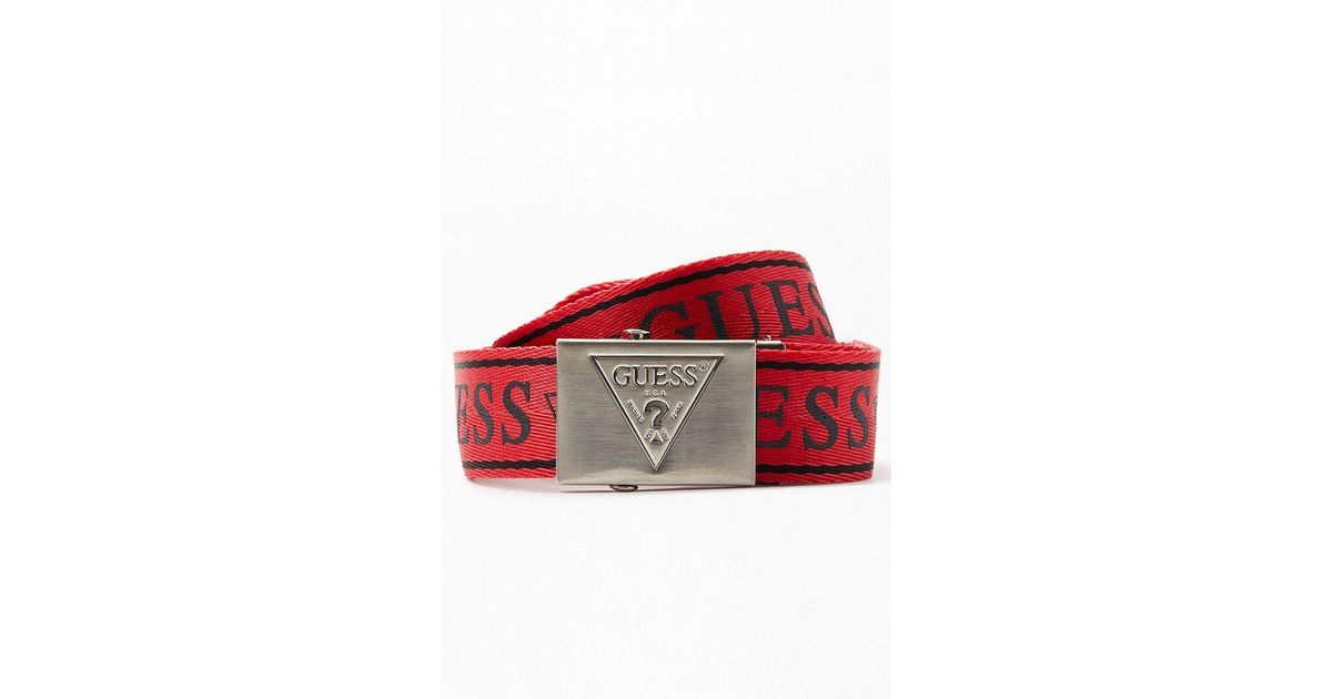 red guess belt