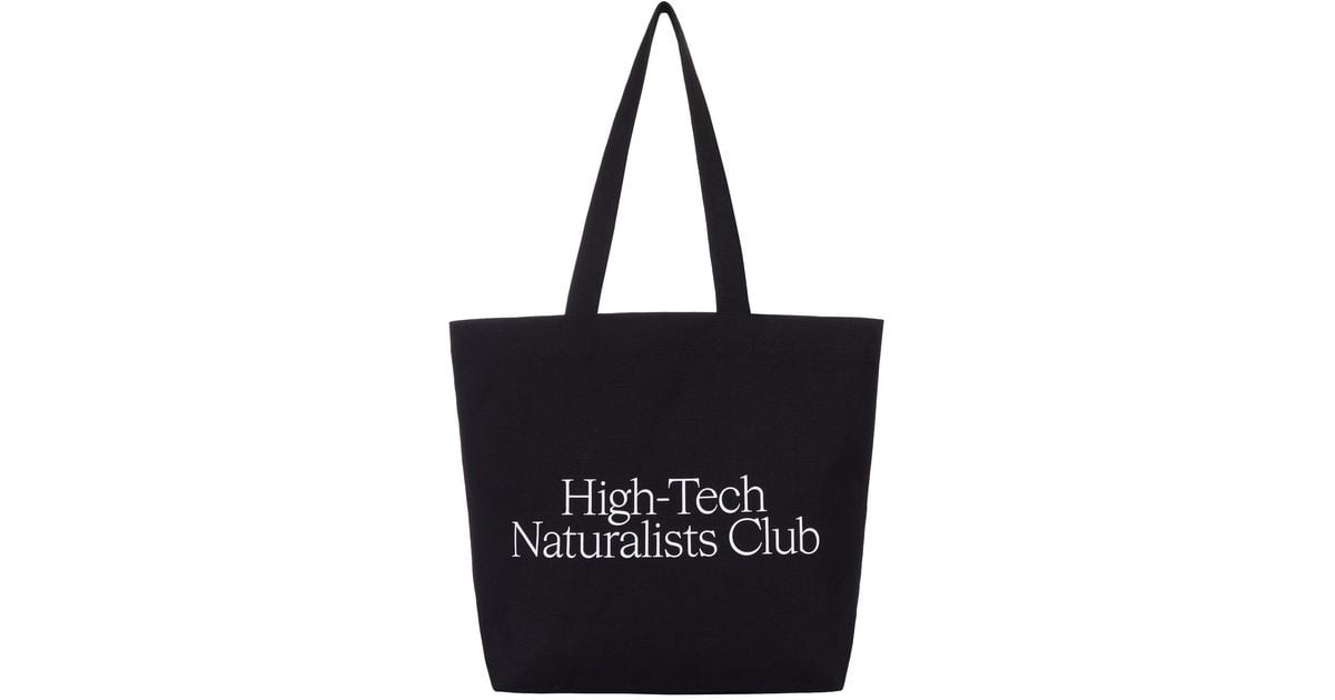 PANGAIA Hightech Naturalists Club Tote Bag in Black Lyst