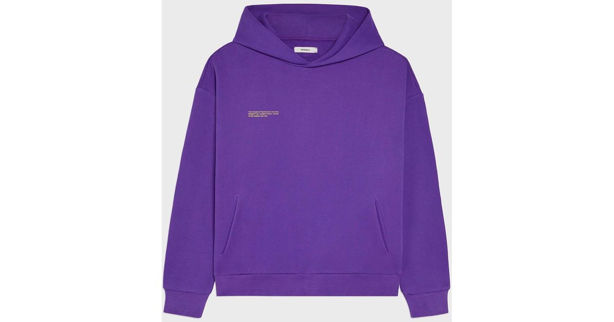 pangaia purple hoodie