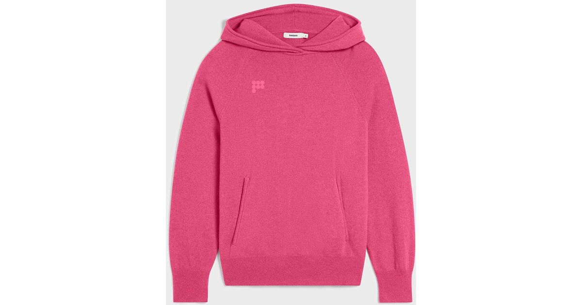 pangaia pink hoodie