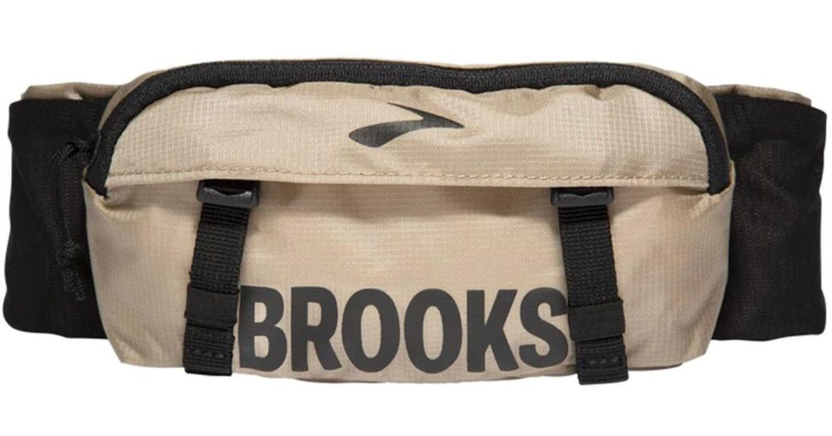 Brooks Stride Waist Pack in Brown Lyst