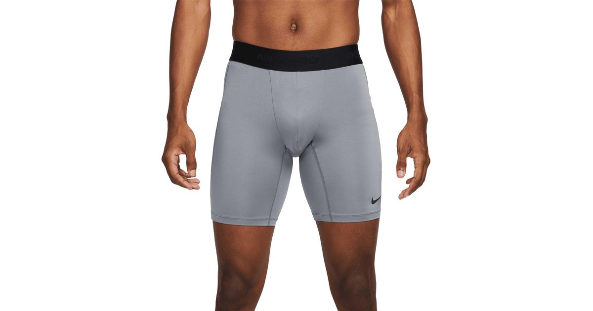 mens grey nike dri fit shorts
