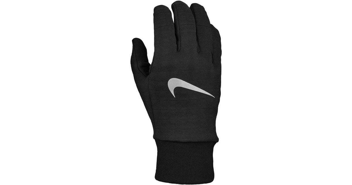 Nike Running Gloves in Black for Men Lyst