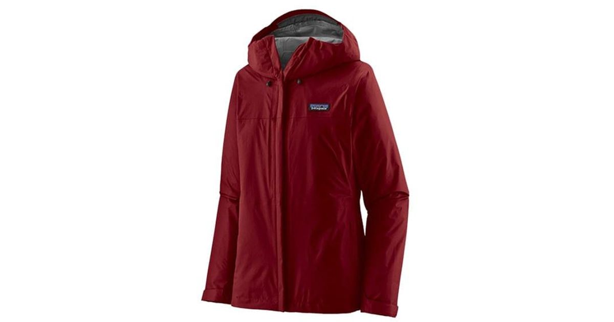 Patagonia torrentshell jacket oxide red clearance