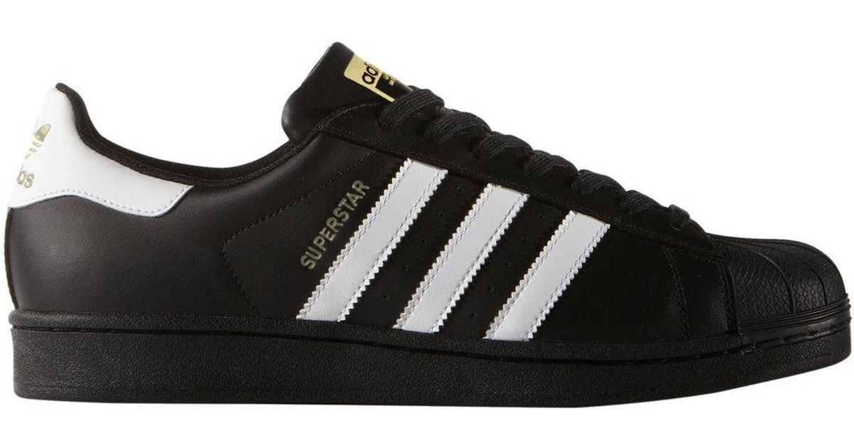 superstar foundation shoes black
