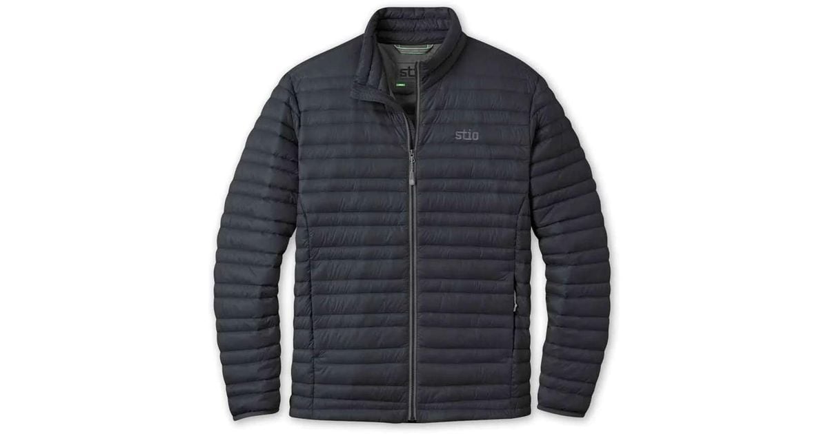 Stio Mens Pinion Down Sweater Jacket in Gray for Men Lyst