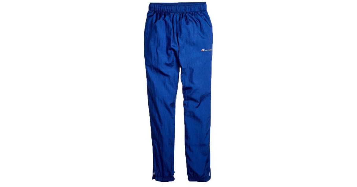 Champion Synthetic Life® Nylon Warm Up Pants in Blue for Men Lyst