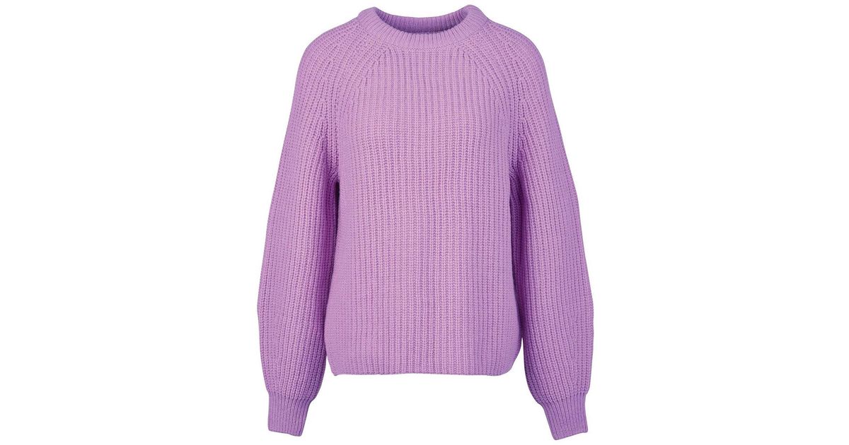 Barbour Hartley Knit in Purple | Lyst