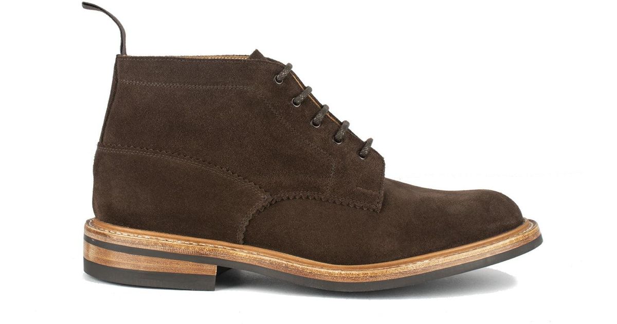 Tricker's Trickers Evedon Chukka Boot Cafe in Brown for Men Lyst