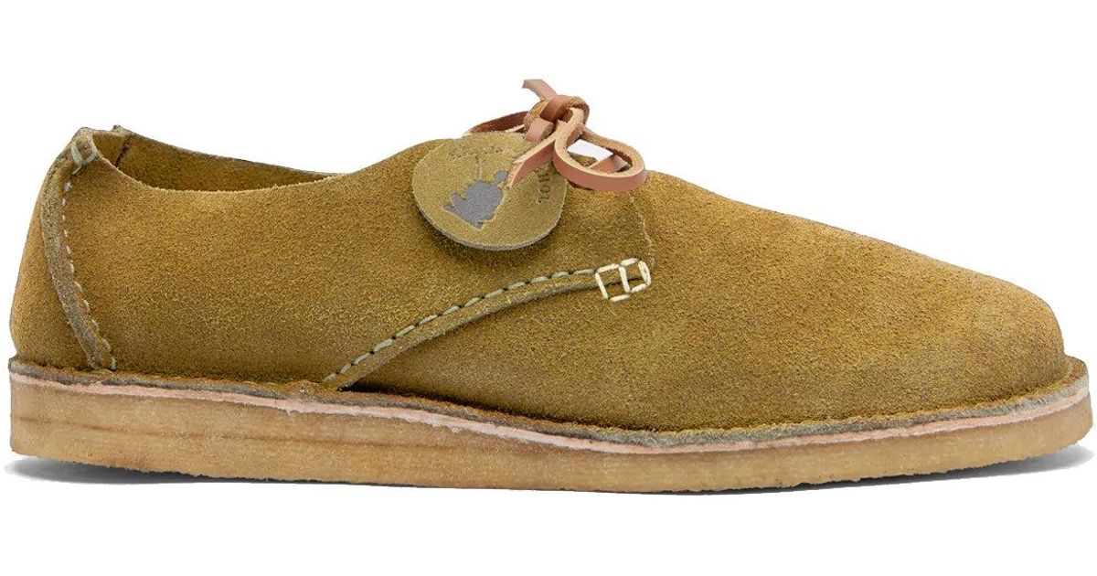 Yogi Johnny Marr Rishi Suede Shoe in Green for Men Lyst
