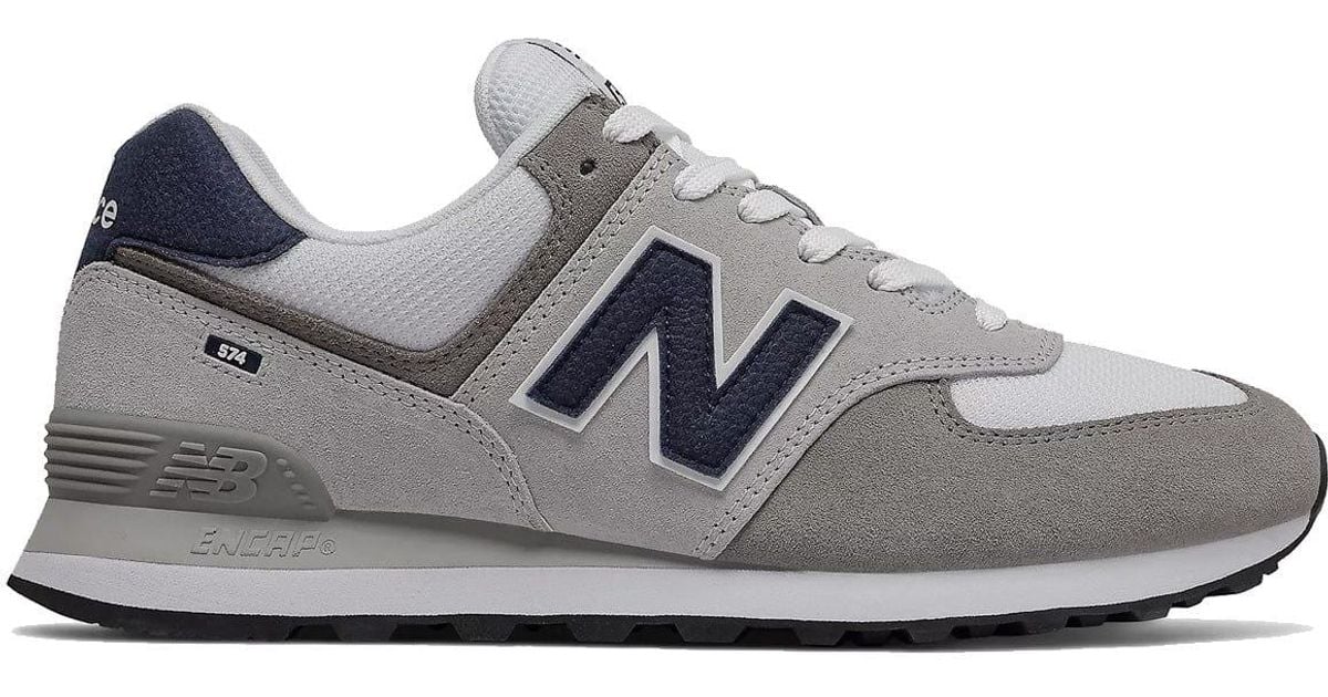 New Balance 574 Trainers Rain Cloud for Men Lyst