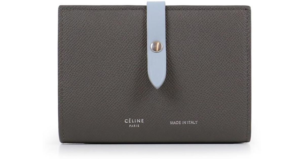 celine wallet on strap