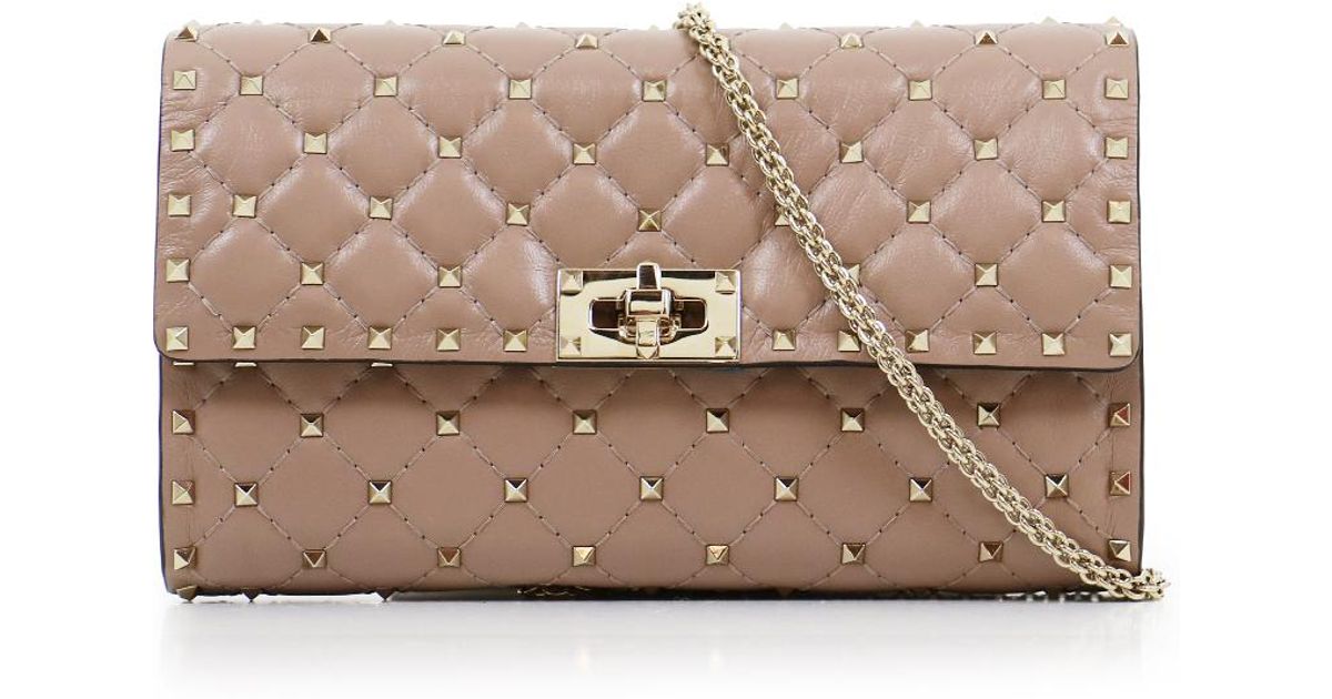 valentino rockstud bag poudre
