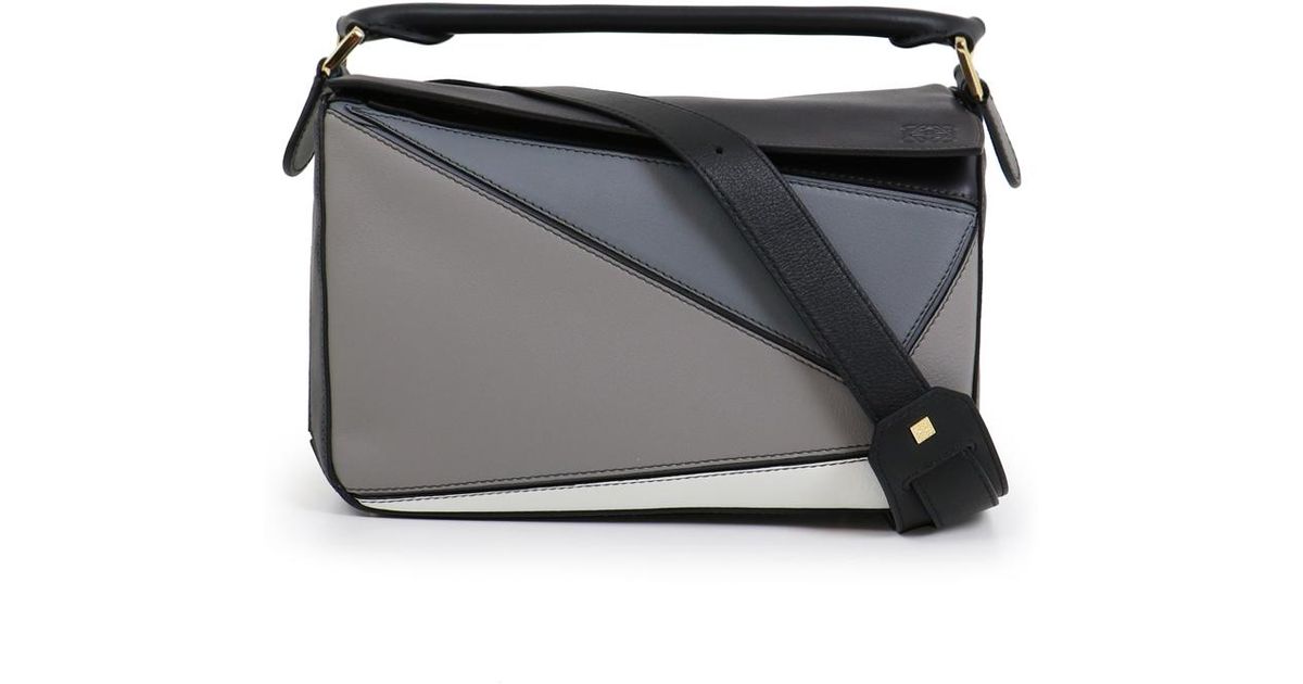 loewe puzzle bag grey