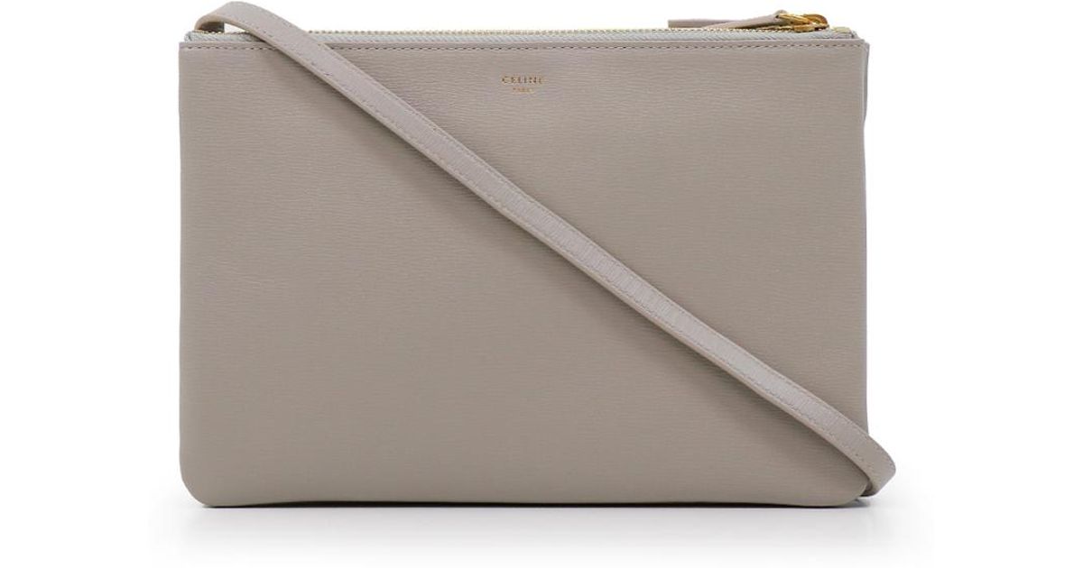 celine trio bag grey