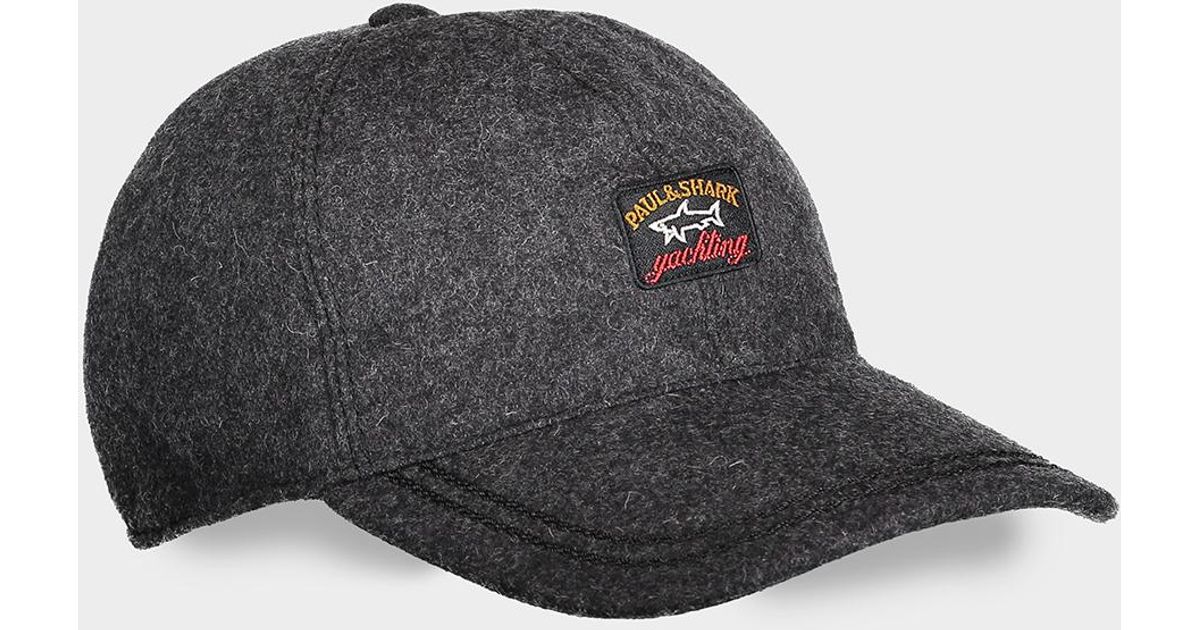 Paul \u0026 Shark Wool Baseball Cap With 