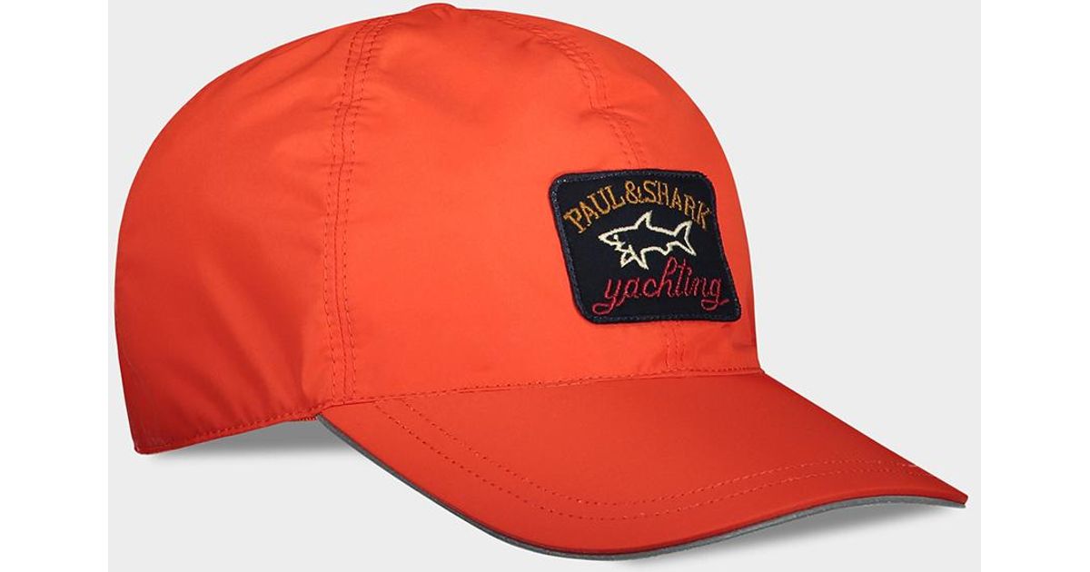 Casquette en polyester Synthétique Paul & Shark pour homme en coloris  Orange - Lyst