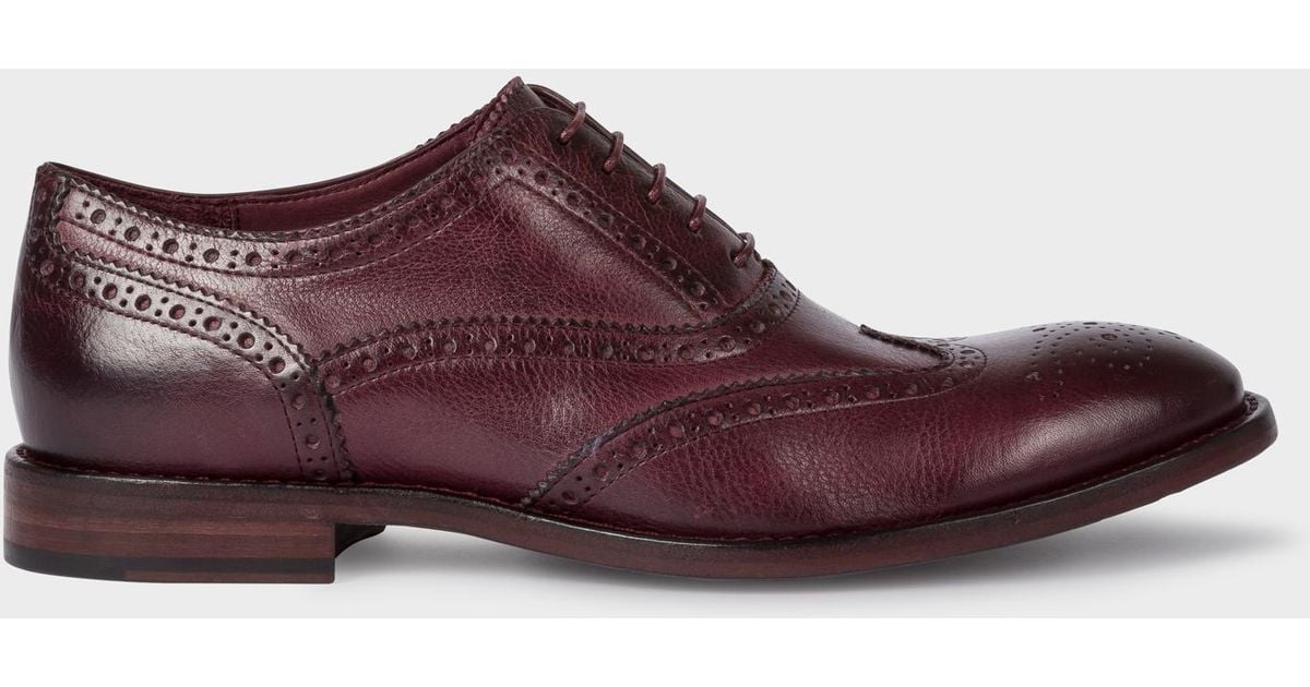 paul smith purple shoes